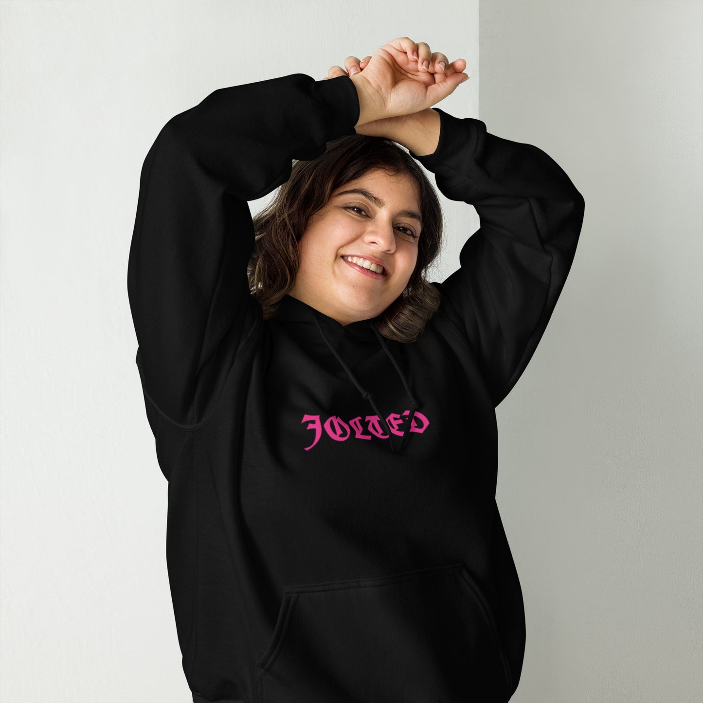 Spray Edition Jolted Hoodie Pink