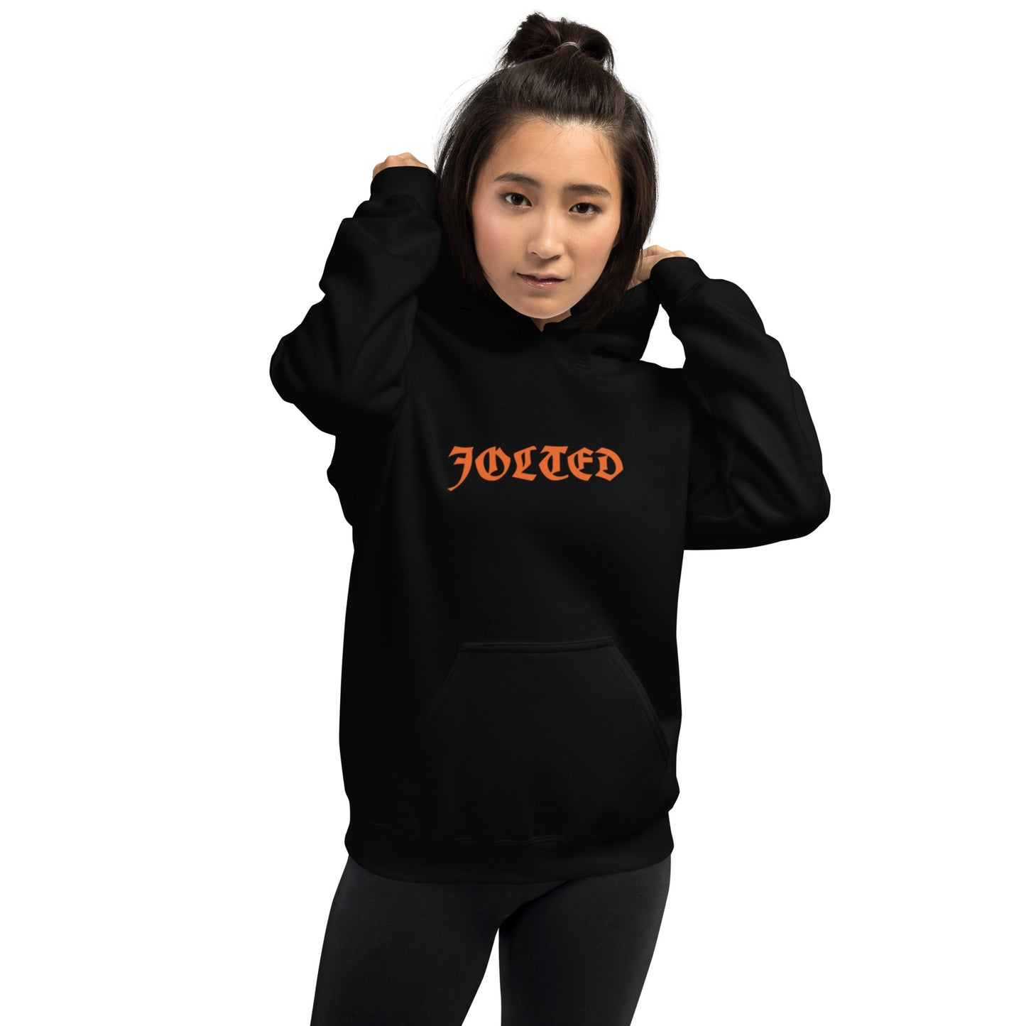 Spray Edition Jolted Hoodie Orange