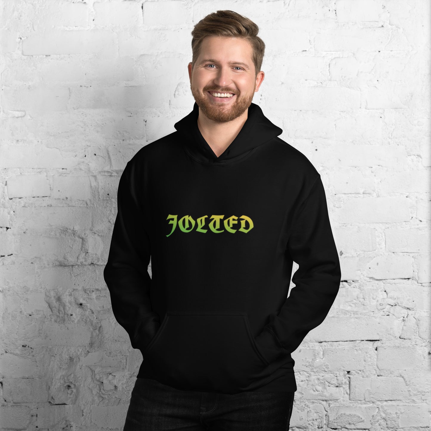 Spray Edition Jolted Premium Hoodie GreenPython